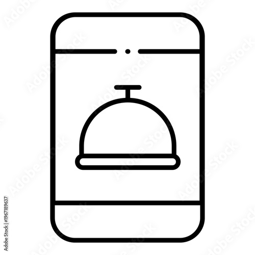 Food icon vector. Food delivery Illustration sign. Takeaway symbol. Street food logo.