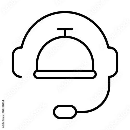 Food icon vector. Food delivery Illustration sign. Takeaway symbol. Street food logo.