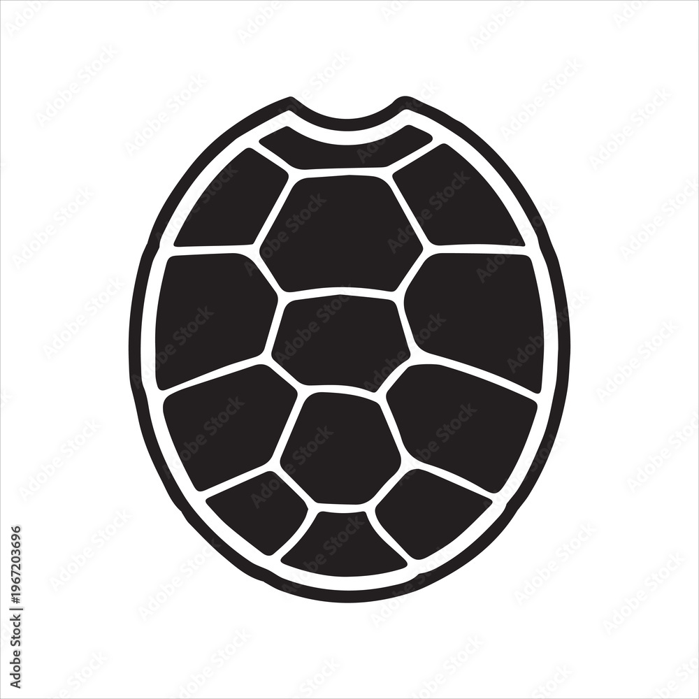 Obraz premium turtle shell icon. Vector illustration isolated o white background