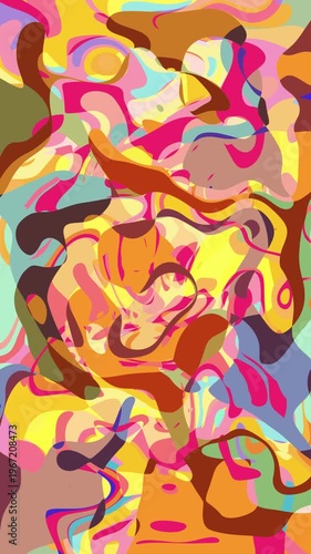 Vertical abstract motion background
