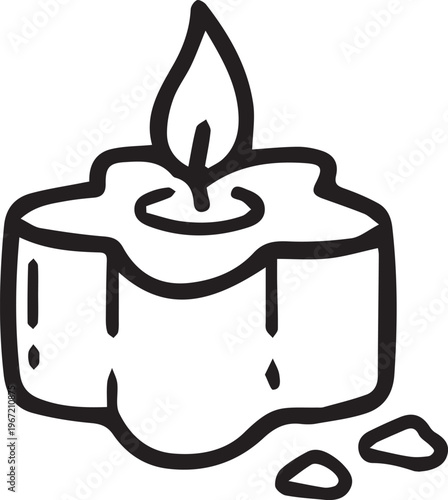 vector illustration of a cake