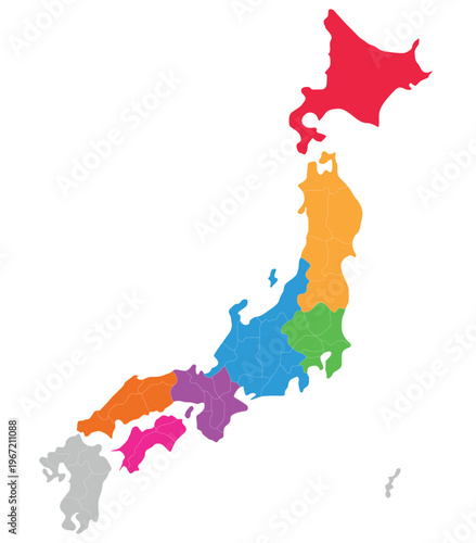 map of japan