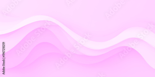 A soft pink and purple abstract background vector features smooth wave patterns and light gradient curves that create a flowing motion of energy across the artistic texture