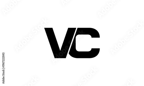 VC initial letter logo or VC monogram