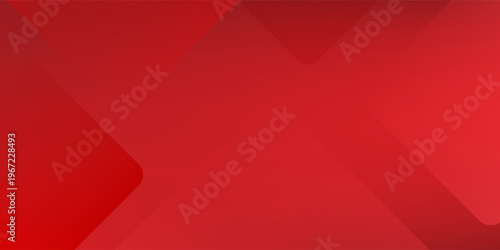 Abstract blue background with glowing geometric lines. Modern red gradient square shape design. Futuristic technology concept. Suit for brochure, corporate, website, poster, banner, cover modern