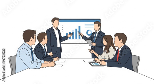 group of business people working together