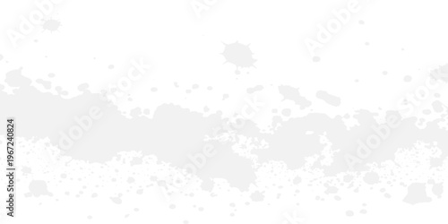 Abstract grunge background design featuring ink splashes and watercolor blots on an old paper texture with a green nature splatter pattern and a dirty vintage border illustration