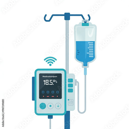 Smart Infusion Pump Connected Medical Device