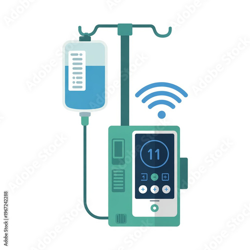 Smart Infusion Pump Connected Medical Device