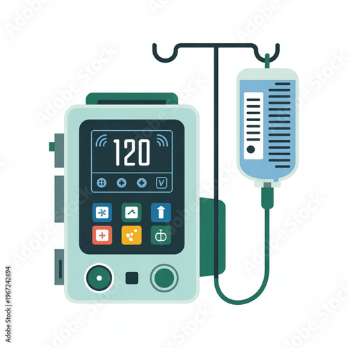 Smart Infusion Pump Connected Medical Device