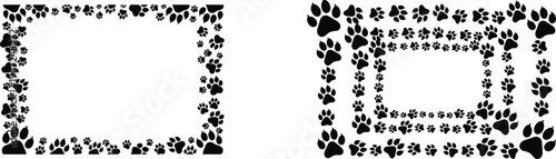 Abstract black and white pattern distorted figures and shapes