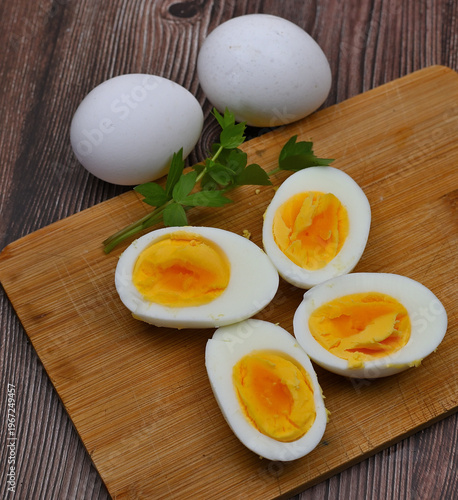 Jajka ugotowane na twardo