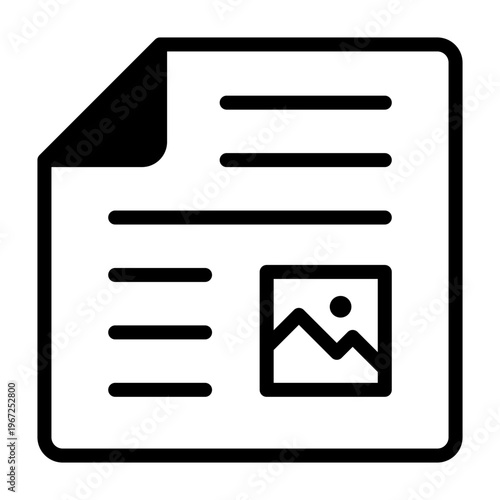 PDF File Document Icon Stock Illustration