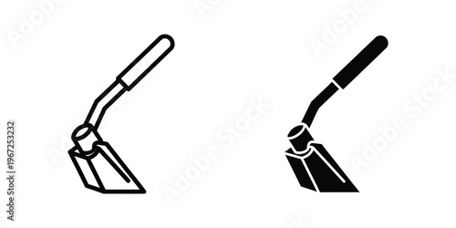 Comparison of a traditional and modern stylus for touchscreen devices.