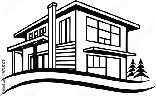 Urban Nest Real Estate Logo