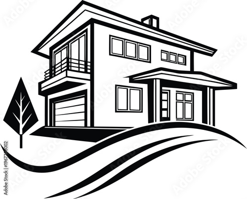 Urban Nest Real Estate Logo