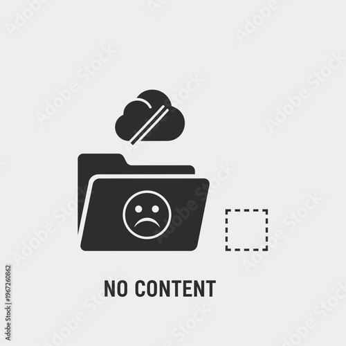 No Content Available in Cloud Storage Folder.