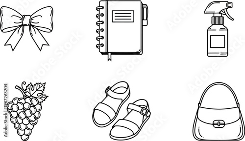 A collection of various everyday objects