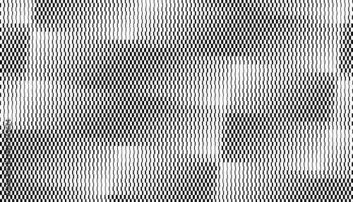 Black and white abstract geometric pattern with smooth transition effect for sporty and modern background. Fully editable vector element. Vector Format Illustration 