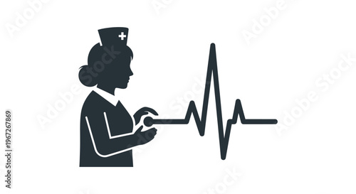 Nurse in Medical Healthcare Profession.