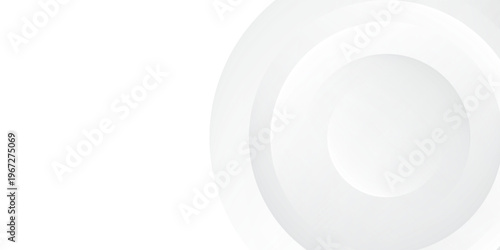 Abstract White Circle Layers Background. Simple Abstract Background. eps 10