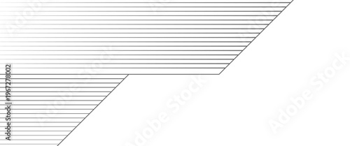 Vector digital lines wave blank dynamic hexagon decoration modern background