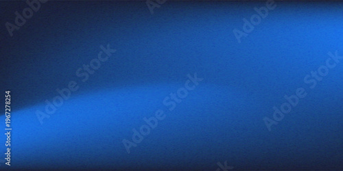 Rough textured minimalist soft transition abstract blue gradient blank design.