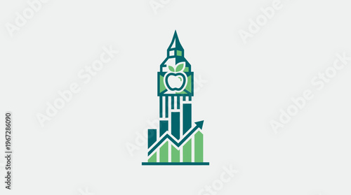 Healthy Economy Concept Represented by Big Ben