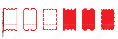 Cinema tickets icon in line design. editable stroke icon vector. EPS10. Event ticket icons line and solid version, outline and filled vector design set. Ticket stub icon silhouette design. coupon pass