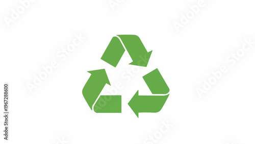 Recycle symbol, concept of Earth Day, 22 April, environmental protection, sustainability, nature conservation, eco-friendly living
