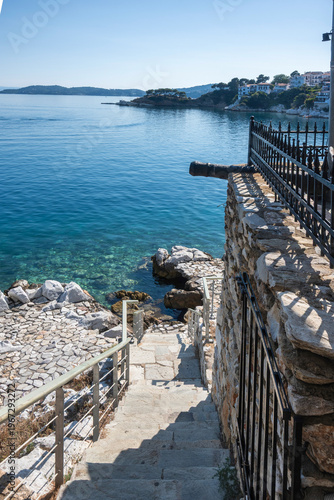 The town of Skiathos, Sporades, Thessaly, Greece