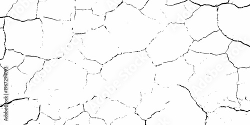 Old cracked concrete wall texture with dry rough surface and grunge dirty pattern background