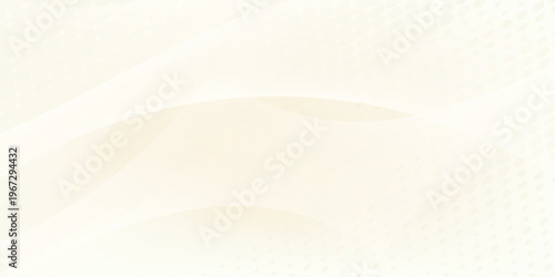 Smooth beige wave gradient background. Soft silk ecru liquid wallpaper. Pearl color splash texture for banner, flyer, presentation, graphic design, leaflet. Abstract blur wavy backdrop cover. Vector