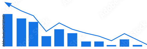 Concept of growth, evolution, graph of increase.business, growth, ipc, crisis, inflation