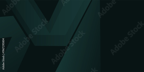 Modern Green and black abstract geometric luxury background vector. eps 10