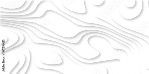 White papercut luxury diamond creative paper spiral background. vector natural shadow papercut web banner template layout technology texture background.