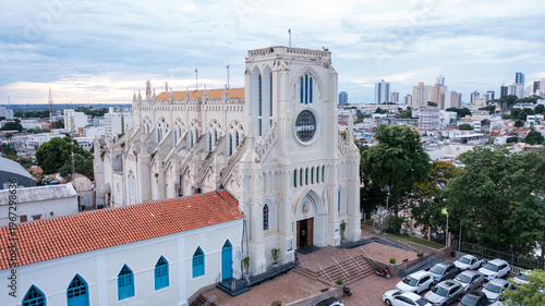 Obraz na plátně Igreja Cuiabá, centro Mato Grosso