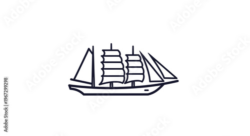 Sailing Ship Vessel Ocean Transport.