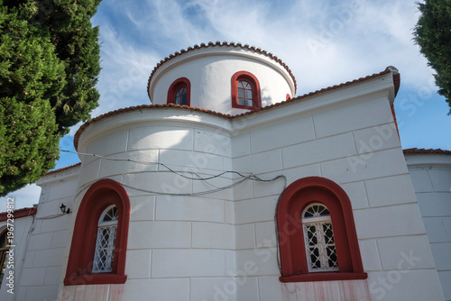The town of Skiathos, Sporades, Thessaly, Greece
