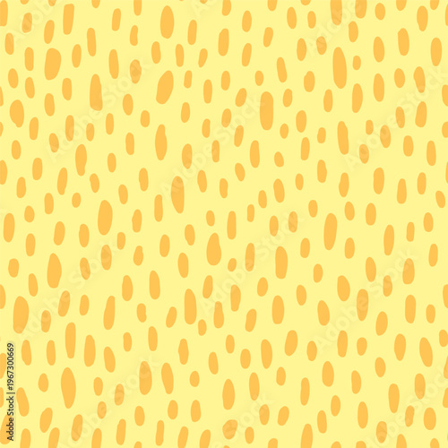 Vector seamless pattern with hand drawn leopard spots. Cute design for textile, backgrounds, wallpaper, wrapping paper, digital prints.