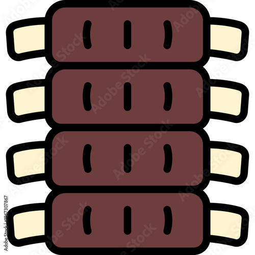 ribs meat icon