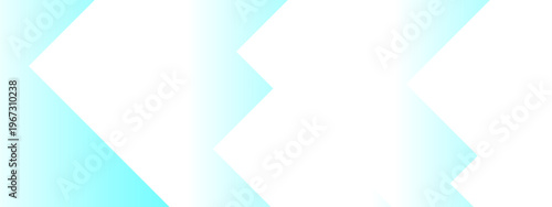 Abstract geometric blue shape bright artistic design and layered translucent modern illustration light blue color gradient backdrop.