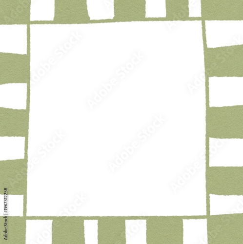 green checkered frame