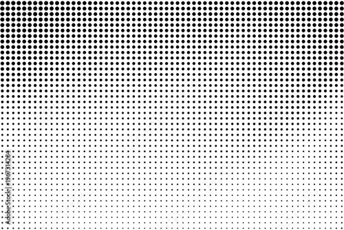 Halftone Dotted Background Vector Illustration