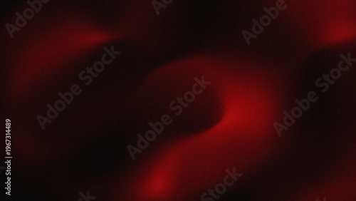 Stipple Red and Black Grainy Abstract Silk Texture