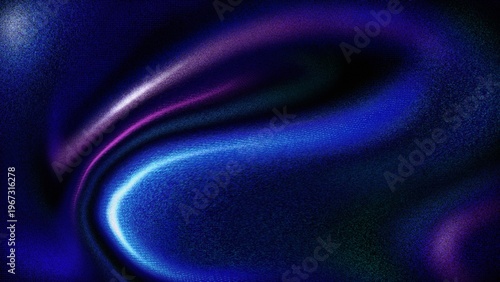 Dark Blue and Magenta Grainy Abstract Fluid Texture with Glow