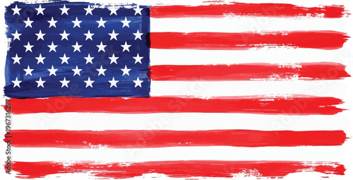 Honoring heroes a memorial day image of the american flag waving proudly