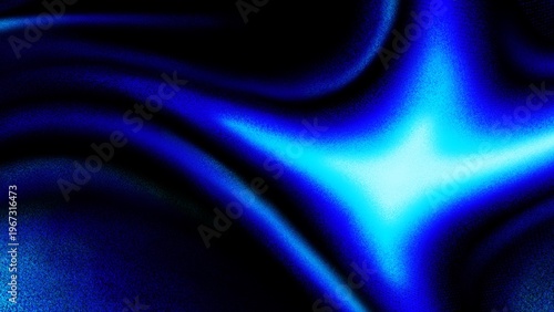 Dark Blue and Magenta Grainy Abstract Fluid Texture with Glow