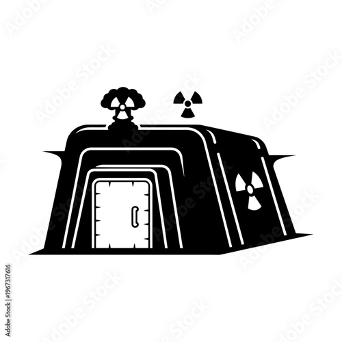 Nuclear Bunker A Symbol of Protection and Survival in a PostApocalyptic World.