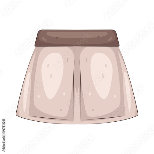 Illustration of Padel Skirt